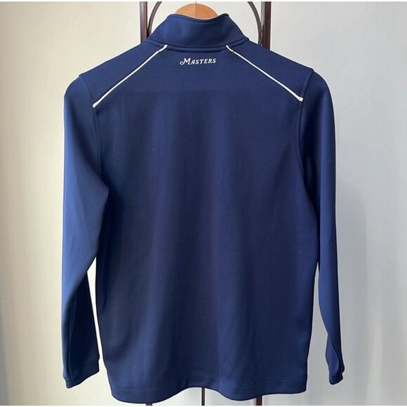 Masters Tech Collection Youth Boys Navy Blue Half Quarter Zip Pullover Size XL - Picture 3 of 9